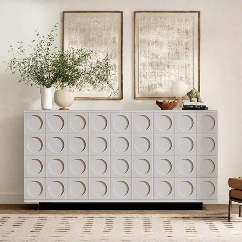 Buffet Style Simple, Blanc
