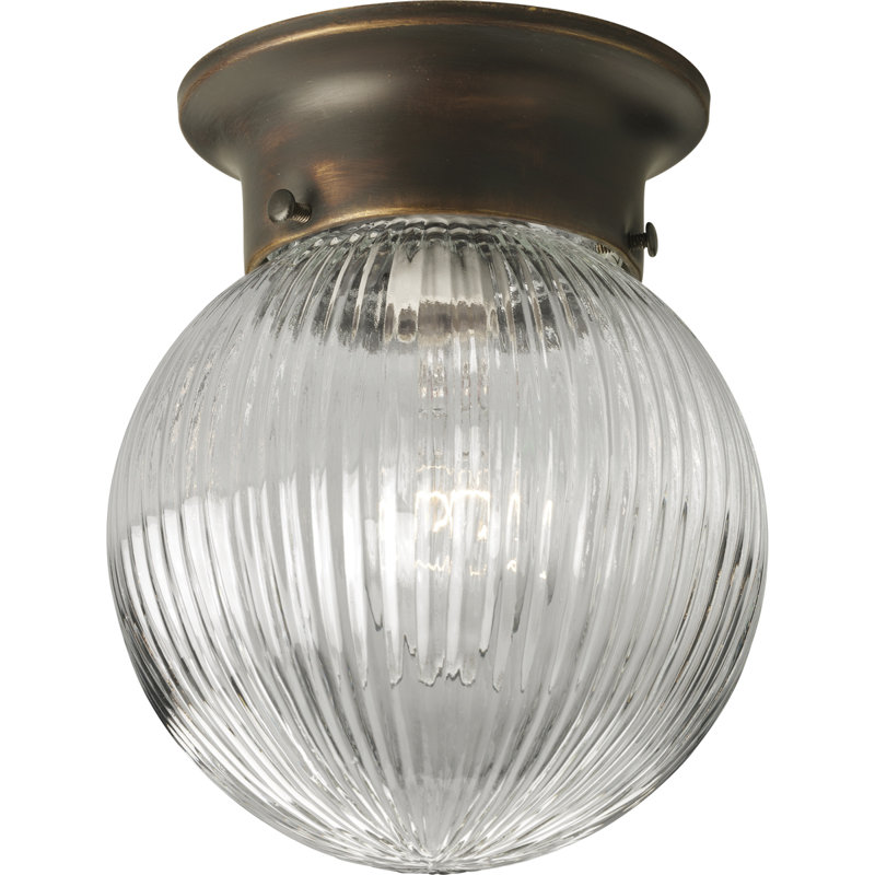 Dikran Glass Flush Mount