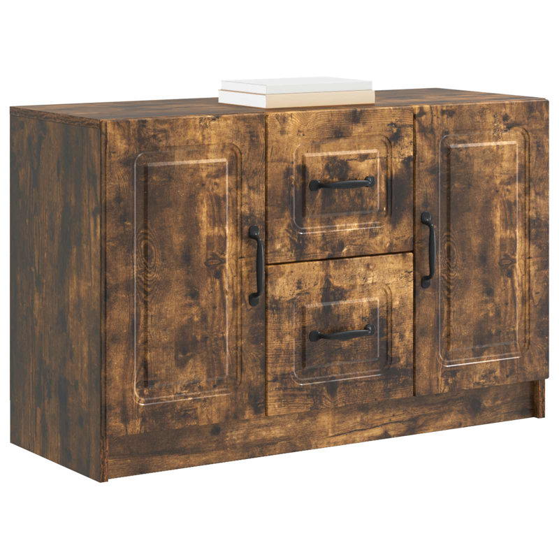 89cm Sideboard, Smoked Oak