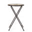 Table de bout en argent