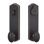 Slickrock  Entry Knob and Deadbolt, Vintage Bronze