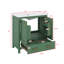 Ensemble de meuble-lavabo 60 po avec double meuble-lavabo et lavabo simple en céramique avec tiroirs divisés-807168590