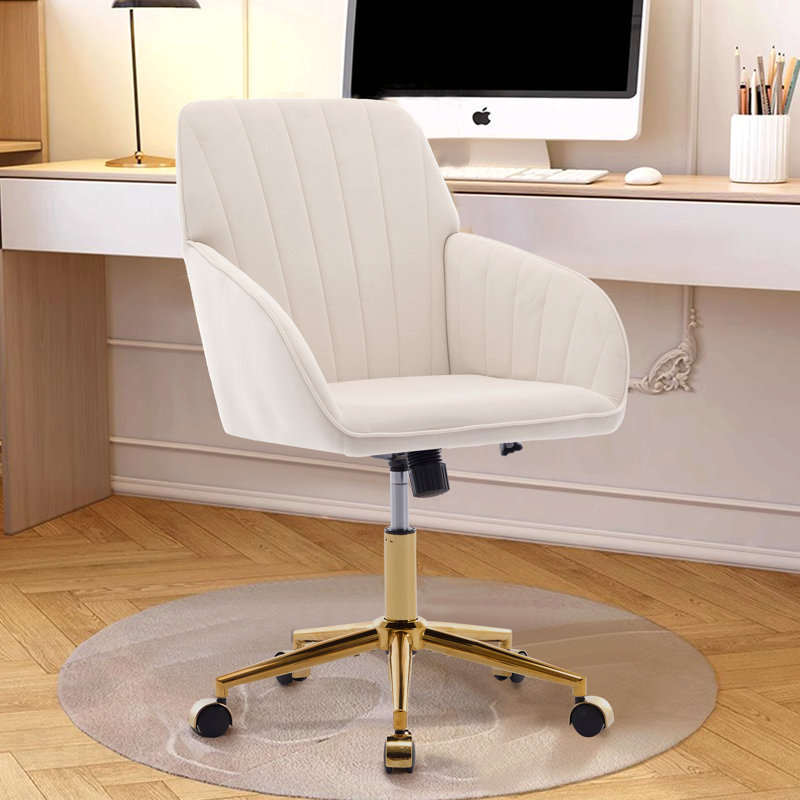 Fauteuil de bureau réglable, chambre à coucher à domicile, fauteuil pivotant ergonomique, siège à dossier, confortable pour les longues séances