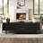 70" Mid-century Modern Low Console Cabinet-1535756794