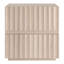 Table de chevet rectangulaire cannelée 24 po Jaylen-803069283