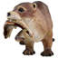 Statue de loutre de rivière