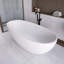 Baignoire de trempage autoportante 65,2 po. X 29,7 po. Pour salle de bain