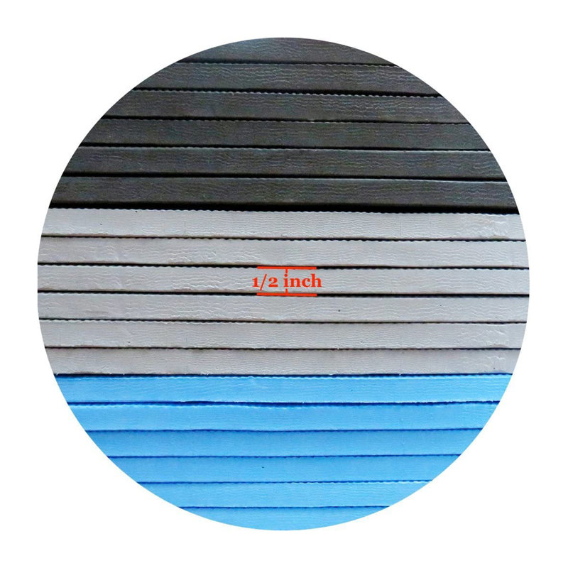 Black 48 SqFt Interlocking EVA Foam Exercise Mat Tiles