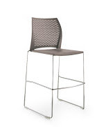 Tabouret de bar réseau, Gris