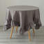 Nappe One Allium Way® 100% lin lavable avec bordure à volants, rectangle 60 po x 80 po naturel-1934601515-1934601513