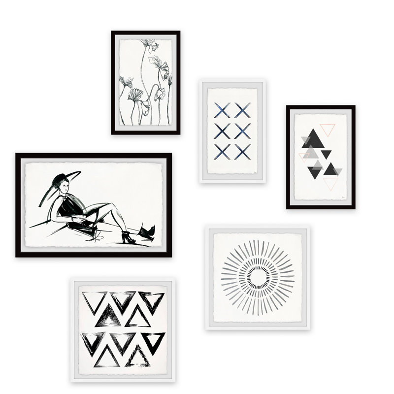 «Shapes in Life» Hexaptych