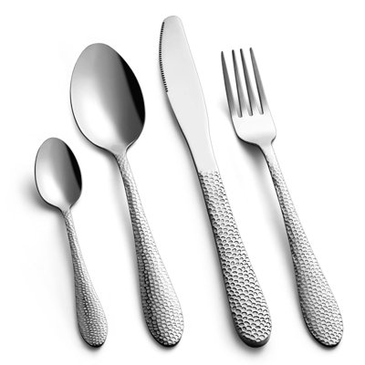 Latitude Run Gilbertsville 16 Piece Stainless Steel Cutlery Set , Service for 4