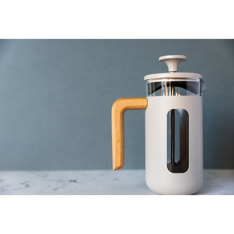 Pisa 0.35L Cafetiere, Cream
