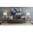 Bolzano 28" Grey Bubbled Glass Table Lamp