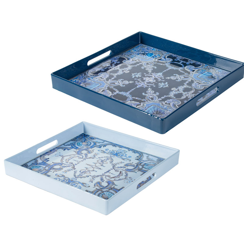 Ensemble de plateaux 2 pièces Alyssia