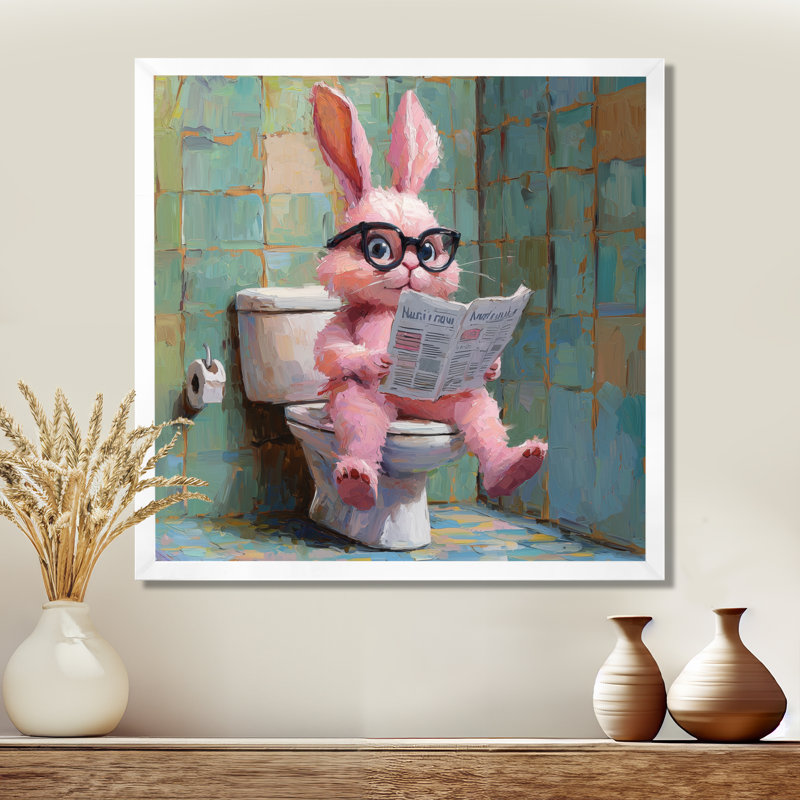 Kenechi - Animals Large Wall Art, 36" H x 36" W, Single Picture Framed Print, White