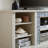 Large TV Desk Storage Rack With Faux Stacked Stone Surround-67075986