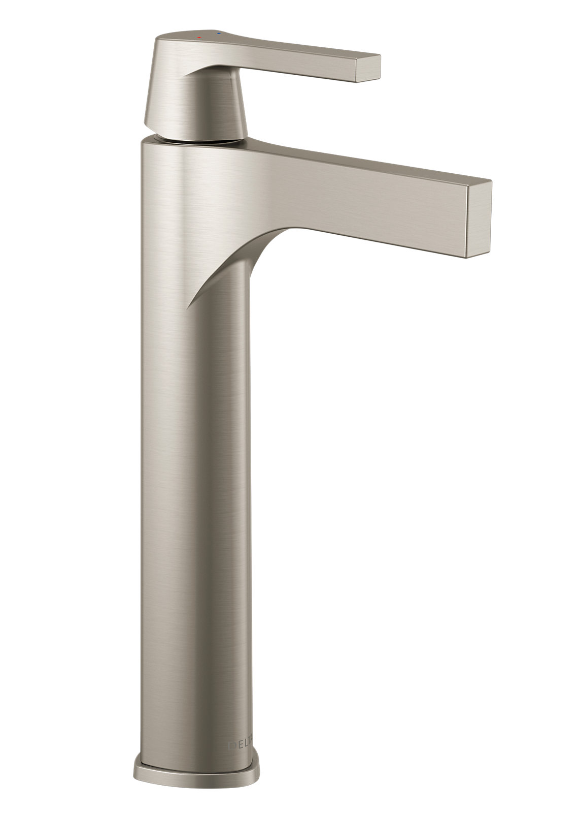 Zura Single Hole Bathroom Faucet with Diamond Seal Technology, Stainless