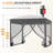 Outsunny Pop Up Canopy Tent With Netting
