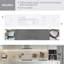 DEL à intensité variable 12V DC avec boîtier ELV / MLV / Triac, 60 W