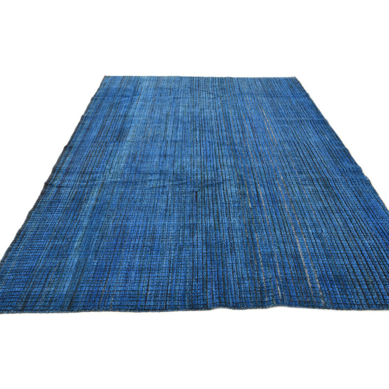 Tapis bleu Murry