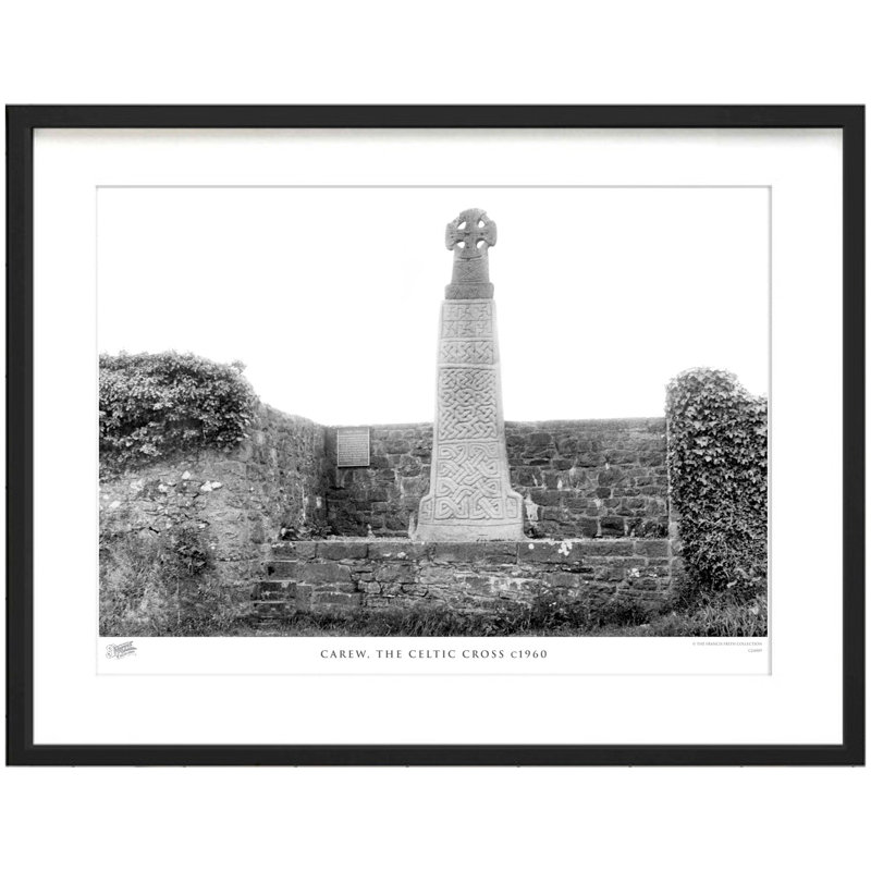 Carew, The Celtic Cross C1960 by Francis Frith - Single Picture Frame Print, 60cm H x 80cm W x 2.3cm D