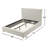 Meduse Corrinne Upholstered Bed-1029866332-1029866326