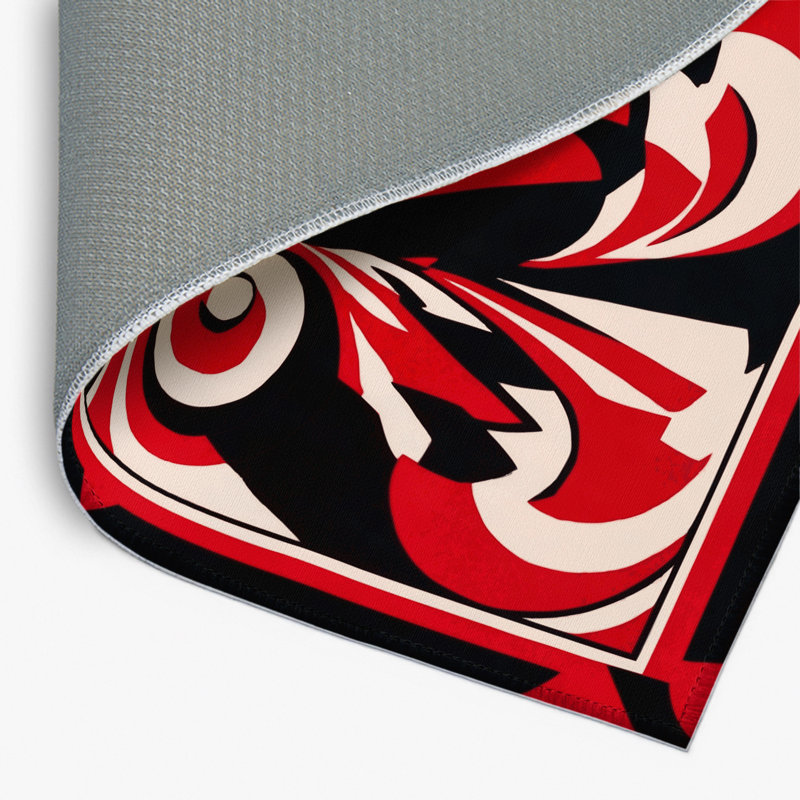 Tapis intérieur et extérieur Obsidian Drift, Rectangulaire 3 pi x 5 pi