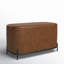 Banc rembourré en similicuir Degen-127430246