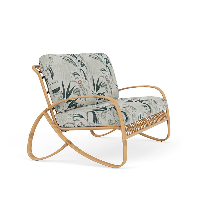 Riviera Outdoor - Seat, Delicate Botanical Sage