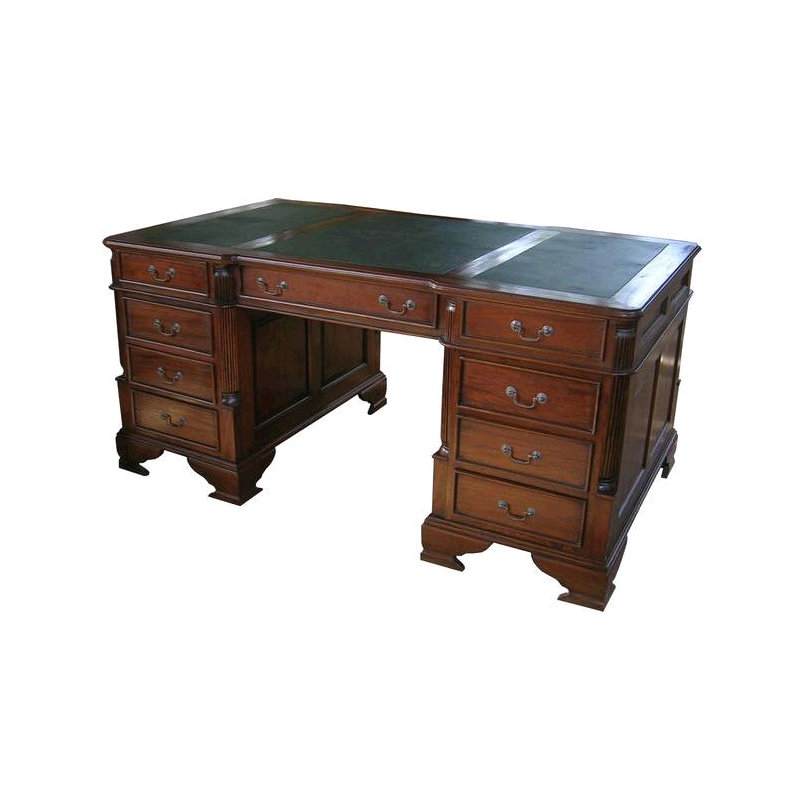 Solid Wood Top Executive Desk
