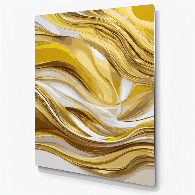 Abstraction numérique 57, art mural en métal brun, H 14 po x l 11 po