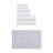 Bublitz Classy Bath Mat 100% Soft Cotton Bath Towel Set & Bath Rug-102445830-127863108