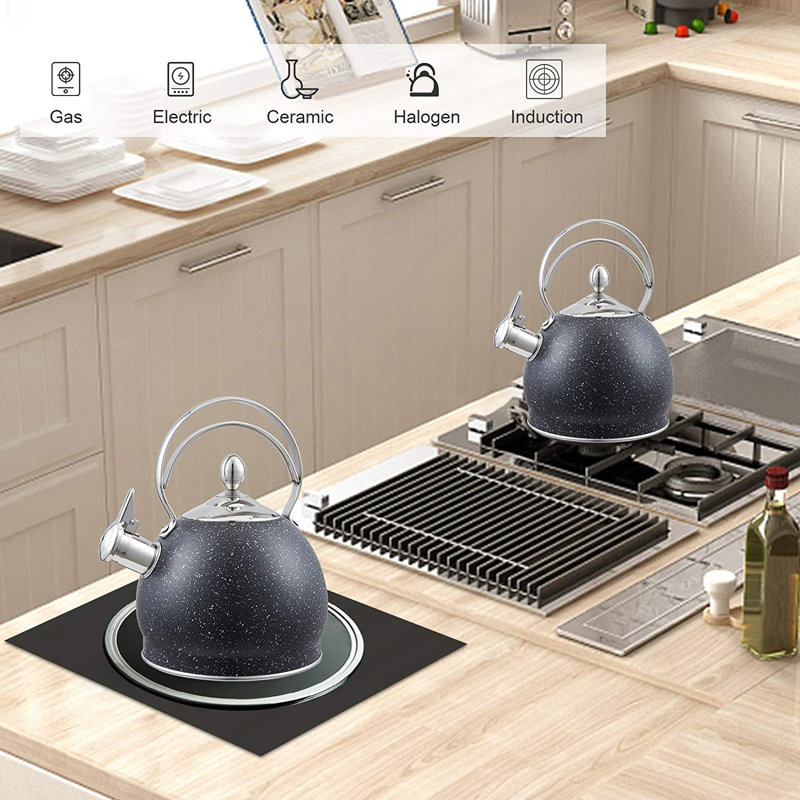 Creative Home 2,5 pte Bouilloire en acier inoxydable pour cuisinière