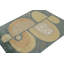 Hand Knotted Wool Geometric Area Rug-1837220968