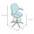 Harrison Mesh Back Rolling Adjustable Swivel Bar Height Drafting Stool with Arms-18535840