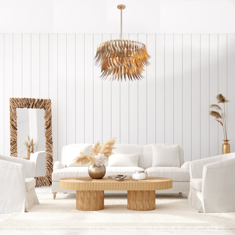 Grace 7 LT New Gold Tiered Chandelier Kalco