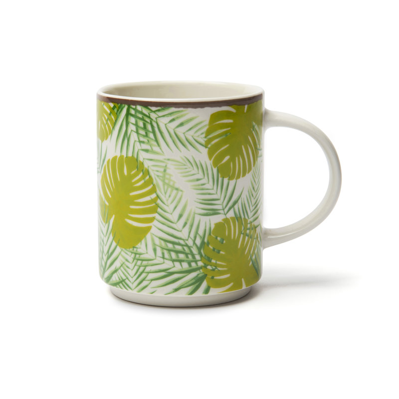 Foliage Porcelain New Bone China Mug