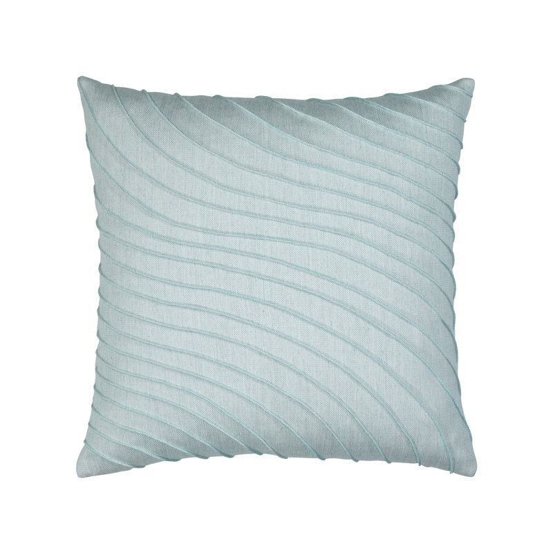 Tidal Square Indoor/Outdoor Pillow Cover & Insert, Glacier