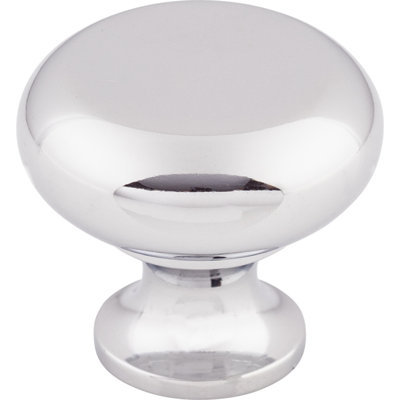 Flat Faced 1 1/4" Diameter Round Knob