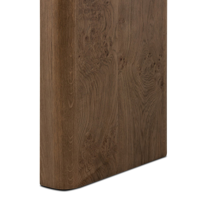Daven Console Table-Rye Medium Burl Oak Veneer