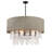 Bayou Breeze Coleeta - 9 Light Pendant In Coal Finish