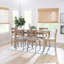 Laforest 7 - Piece Solid Wood Dining Set-757607550-756200227