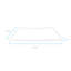 Medium Brutus Tough Chew Resistant Comfort Mat, Blue-114457576-129903469