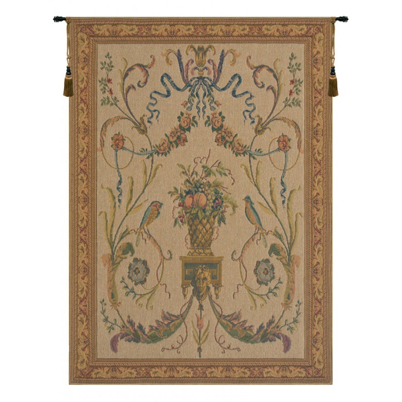 Loom Woven Cotton Blend Wall Hanging, 62" H x 46" W x 0.15" D