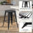 Upholstered Seat Counter Stools with Metal Frame-10508794-10508792-5260183