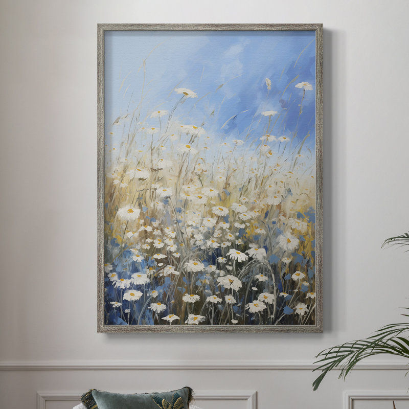 Impression encadrée FLORAL Series XXII - bois massif, H 30 po x l 24 po