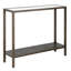91.4cm Glass Top Console Table-1597483097-1597483096