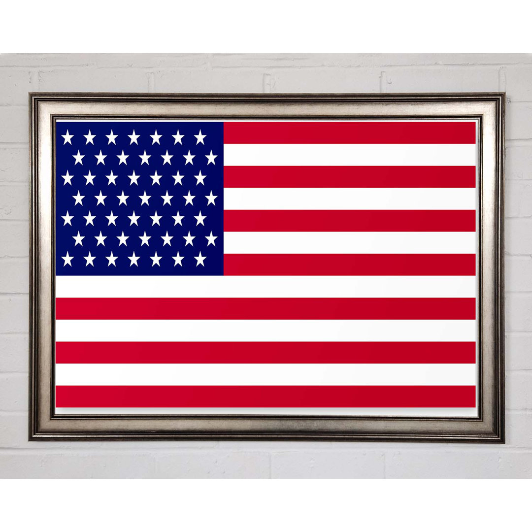 American Star - Einzelner Bilderrahmen Kunstdrucke