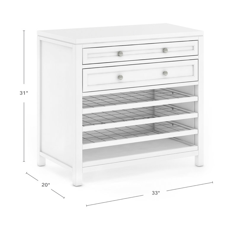Rangement d'art pour enfants Martha Stewart, Blanc
